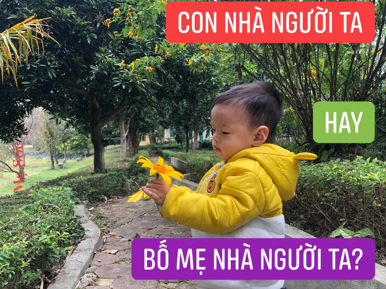 CON NHÀ NGƯỜI TA hay BỐ MẸ NHÀ NGƯỜI TA?