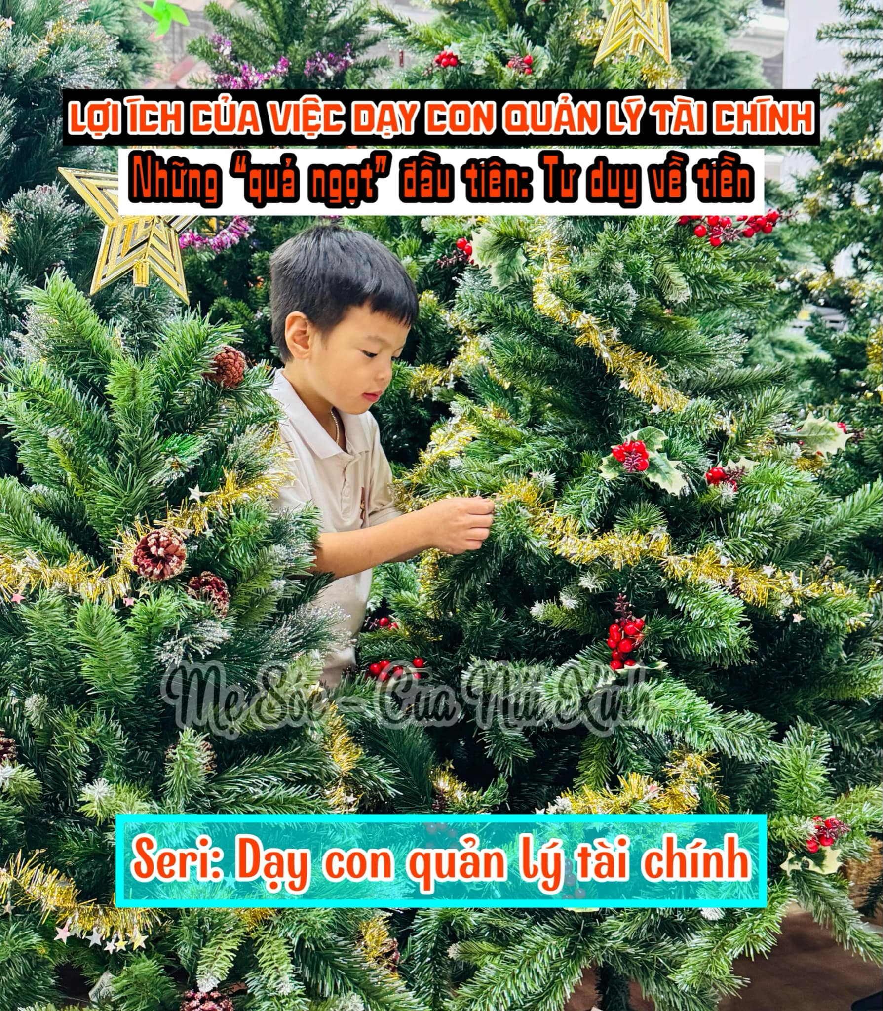 NHỮNG QUẢ NGỌT ĐẦU TIÊN KHI DẠY CON QUẢN LÝ TÀI CHÍNH
